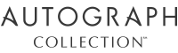 The image shows the text &ldquo;AUTO GRA PH COLLECTION&rdquo; on a black background, suggesting an autograph collection brand.